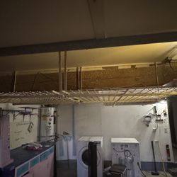 Ceiling Mounted Overhead Garage Storage Rack