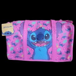 Disney Stitch Pink Duffel Bag