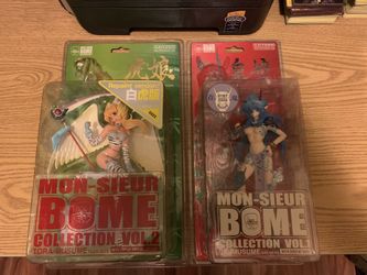 Mon Sieur Bome Vol. 1 & 2 Limited Edition Numbered Repaint Figures