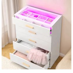 Dresser for Bedroom LED Lights