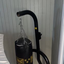 Choice Of Champions Punching Bag And Rack
