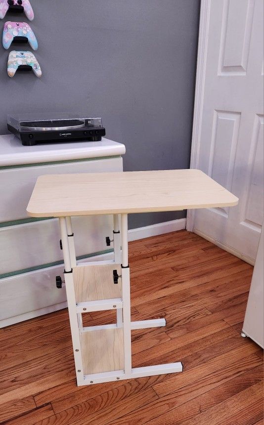 Brand New Rolling Table with Shelves