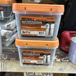 Unopened Drywall Screws $75 Both