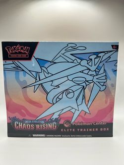 Pokemon Center Chaos Rising ETB