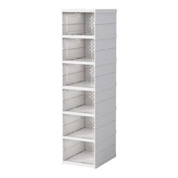 6-layer foldable shoe box