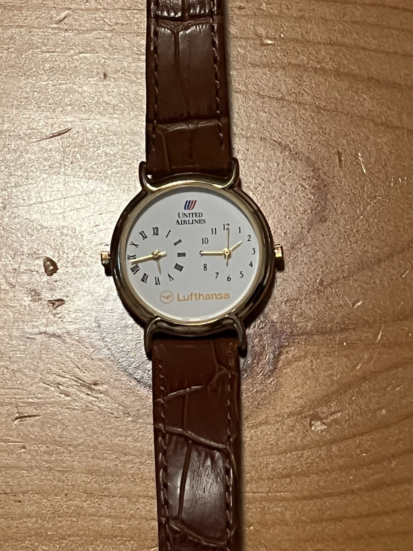 United Airlines Vintage Men’s Wrist Watch
