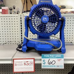 Kobalt Misting Portable Fan