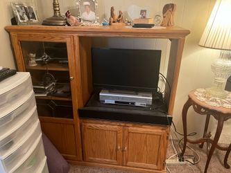 Tv console and DVD