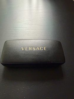 New Versace VE1(contact info removed) Matte Black / Gold Eyeglasses Frames - 54mm