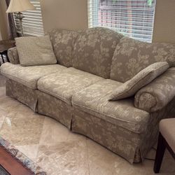 Sleeper Sofa And Two Matching Chairs 