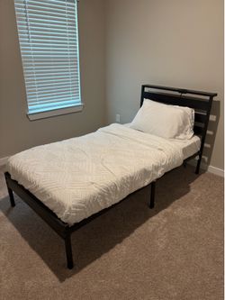 Twin sized bed