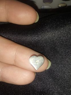 Sterling Silver Heart Set