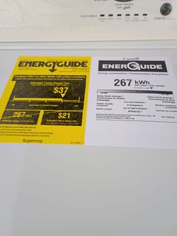 Washer / drier set. Amana electric.