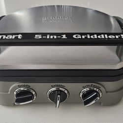 CUISINART GR-4N ELECTRIC GRIDDLE AND GRILL