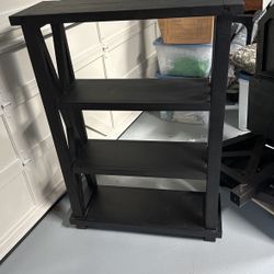 Wooden Bookshelf - Living Spaces Jaxon 54” Bookshelf - Used