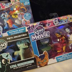 Three Sealed My Little Pony Toy Sets
