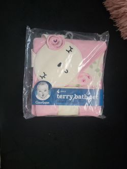 Baby GIRL bath Set