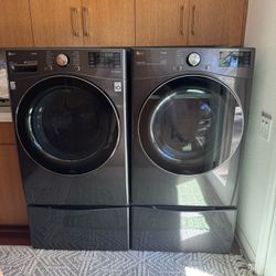 LG ThinQ Washer and Drier