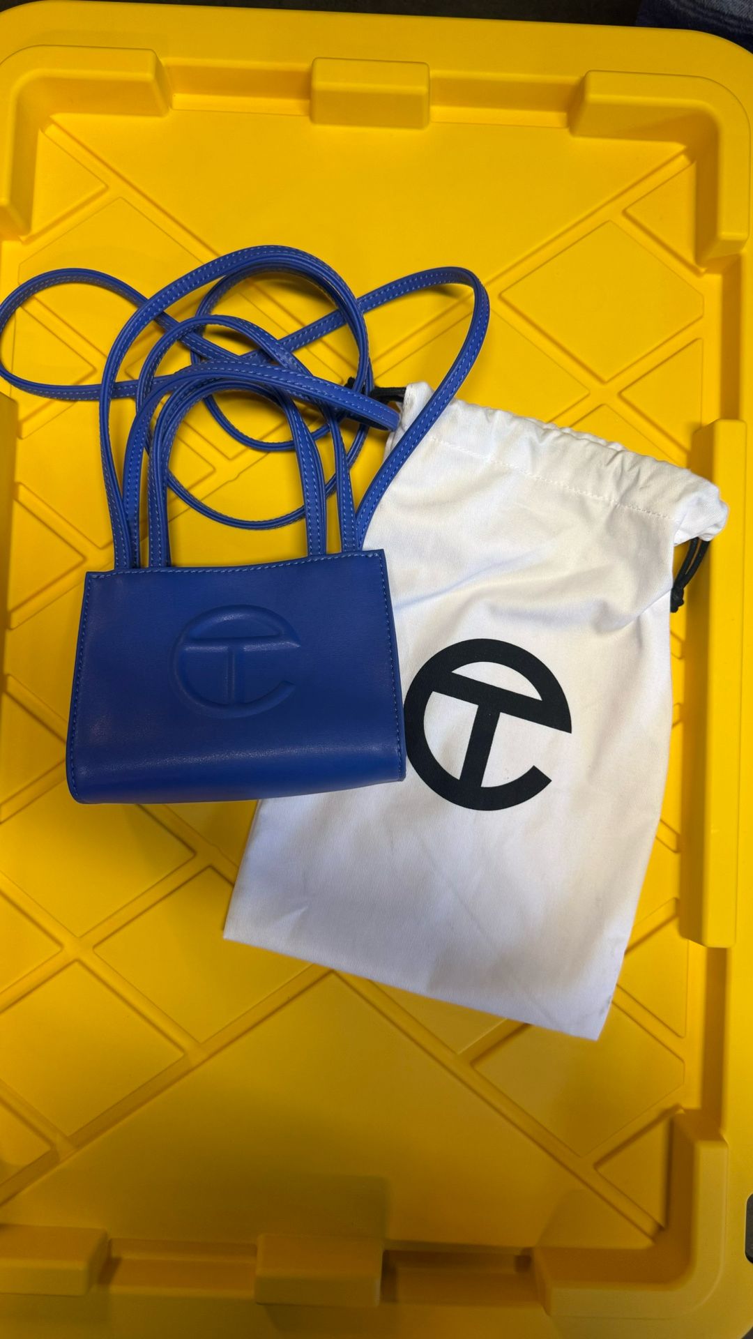 Blue Telfar Small Shopping Bag