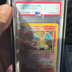 Pokemon Charizard Psa