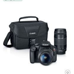 EOS Rebel T7 Double Zoom Lens Kit (BRAND NEW)