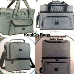 New! KoolGo Cooler Bag - Buy 1 Or All For $40!