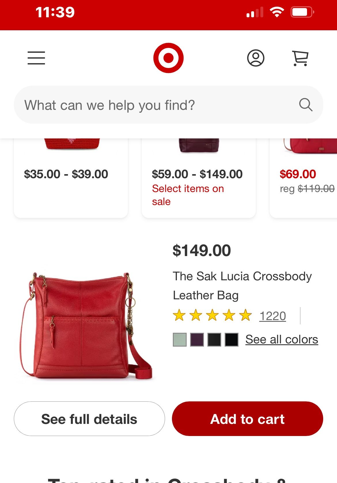 The Sak Purse With Accessories 