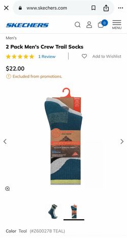 2 pack men’s socks - Sketchers