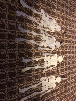 Skeletons and hanging ghosts