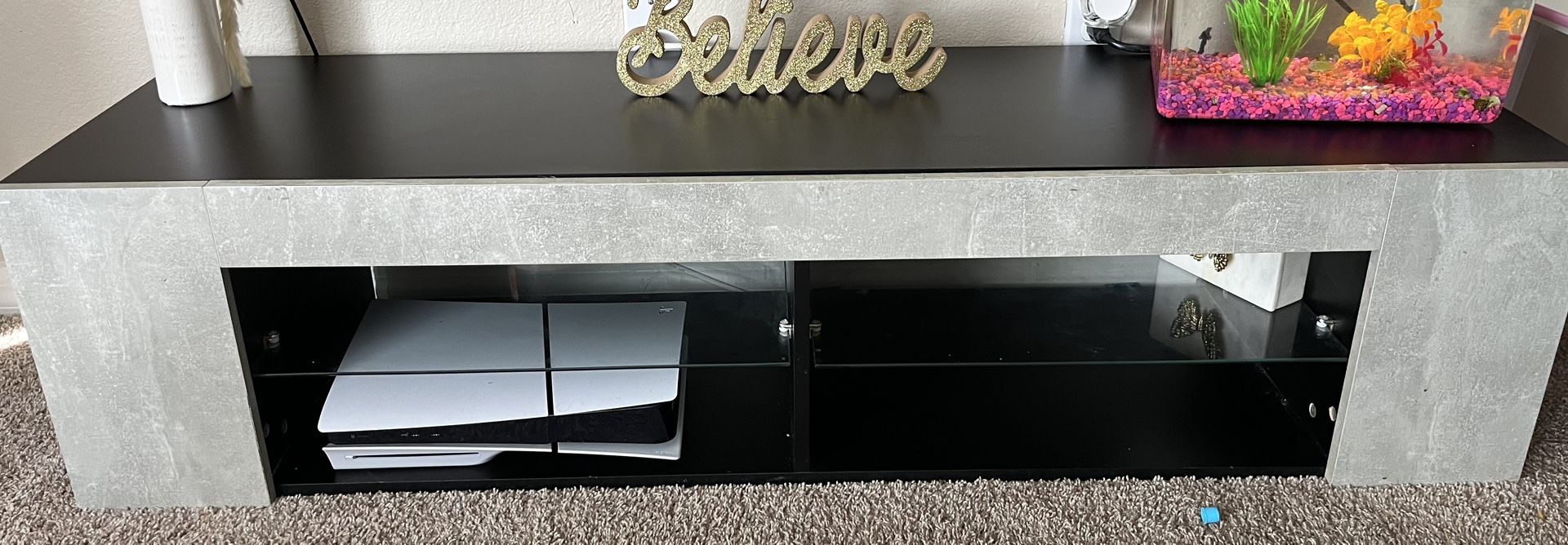 Floating TV stand up to 70 in