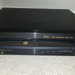 Sony 5 disc carousel cd changer player