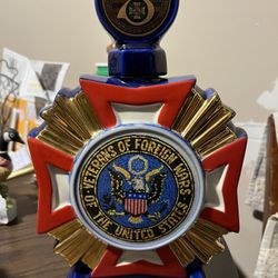 Ezra Beam Whiskey Decanters 