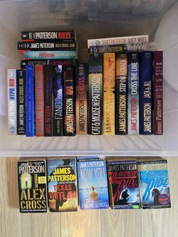 James Patterson Book Lot