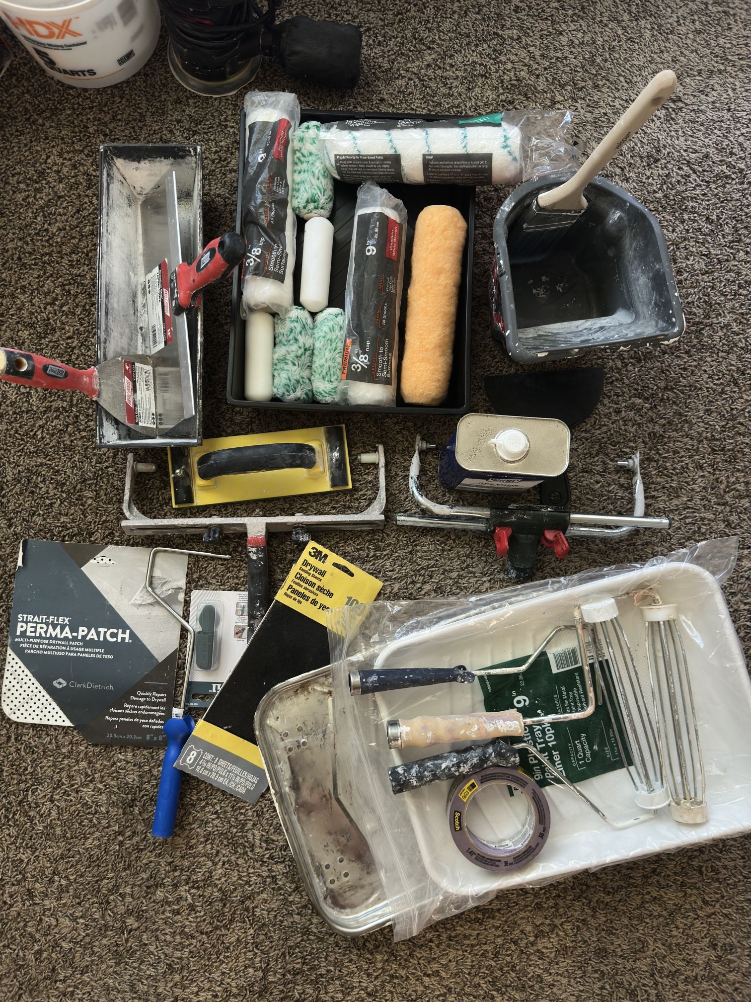 Painting and Drywall Tools Set