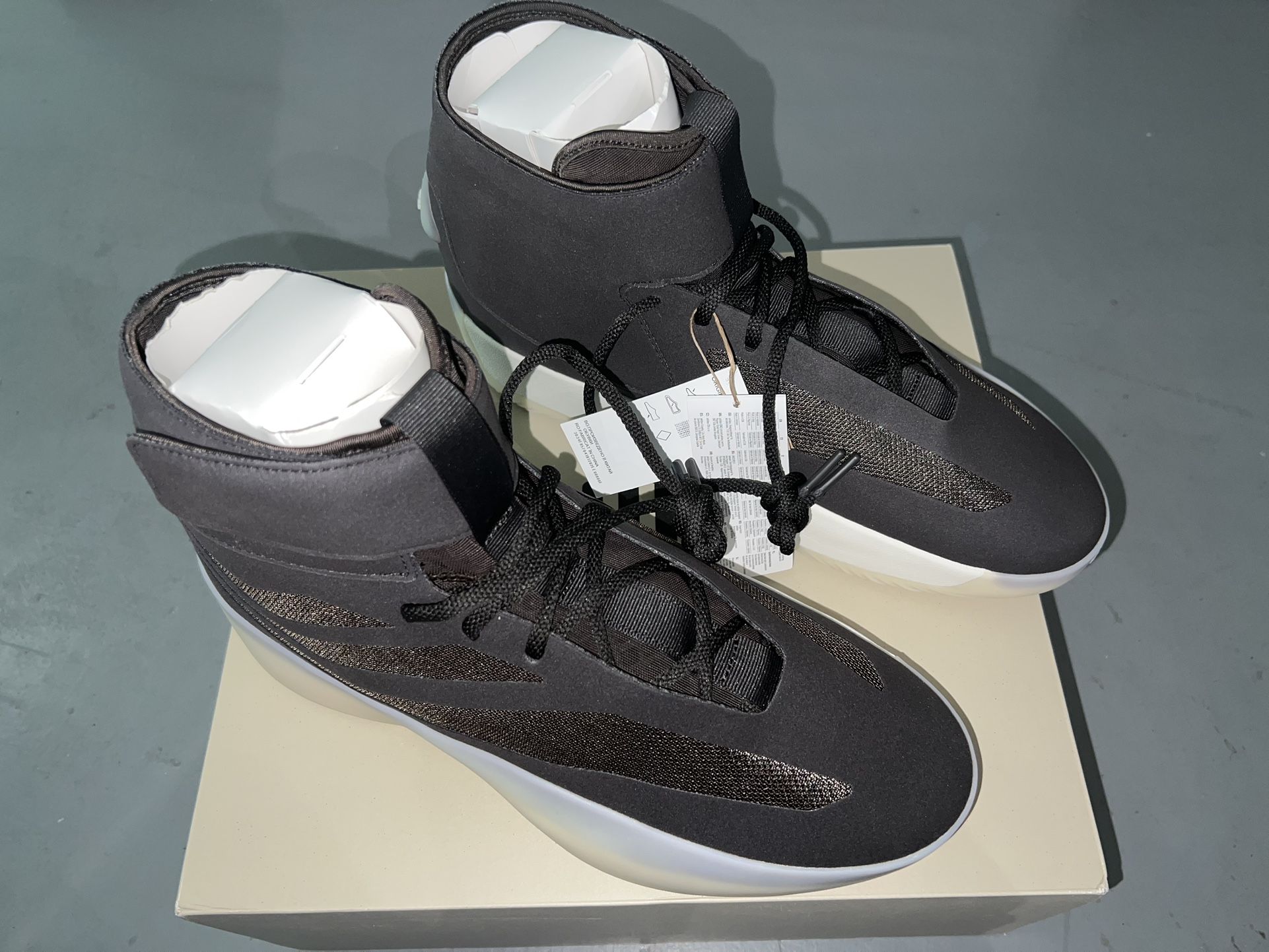 Size 13.5 - adidas Fear of God Athletics x II BASKETBALL High Night Brown