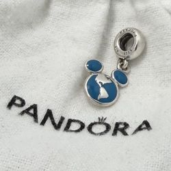 Authentic PANDORA 925 Disney World Vacation Club Dangle Charm Sterling Silver