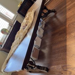 Dining Table and Hutch