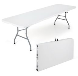 8 ft. Portable Folding Table (New)