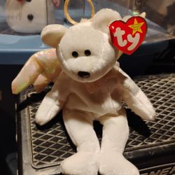 Beanie Baby Halo ( Rare Ty Beanie )