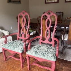 Solid Wood Vintage Chairs