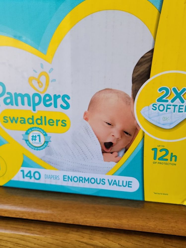 Pampers swaddlers Diapers Size NEWBORN