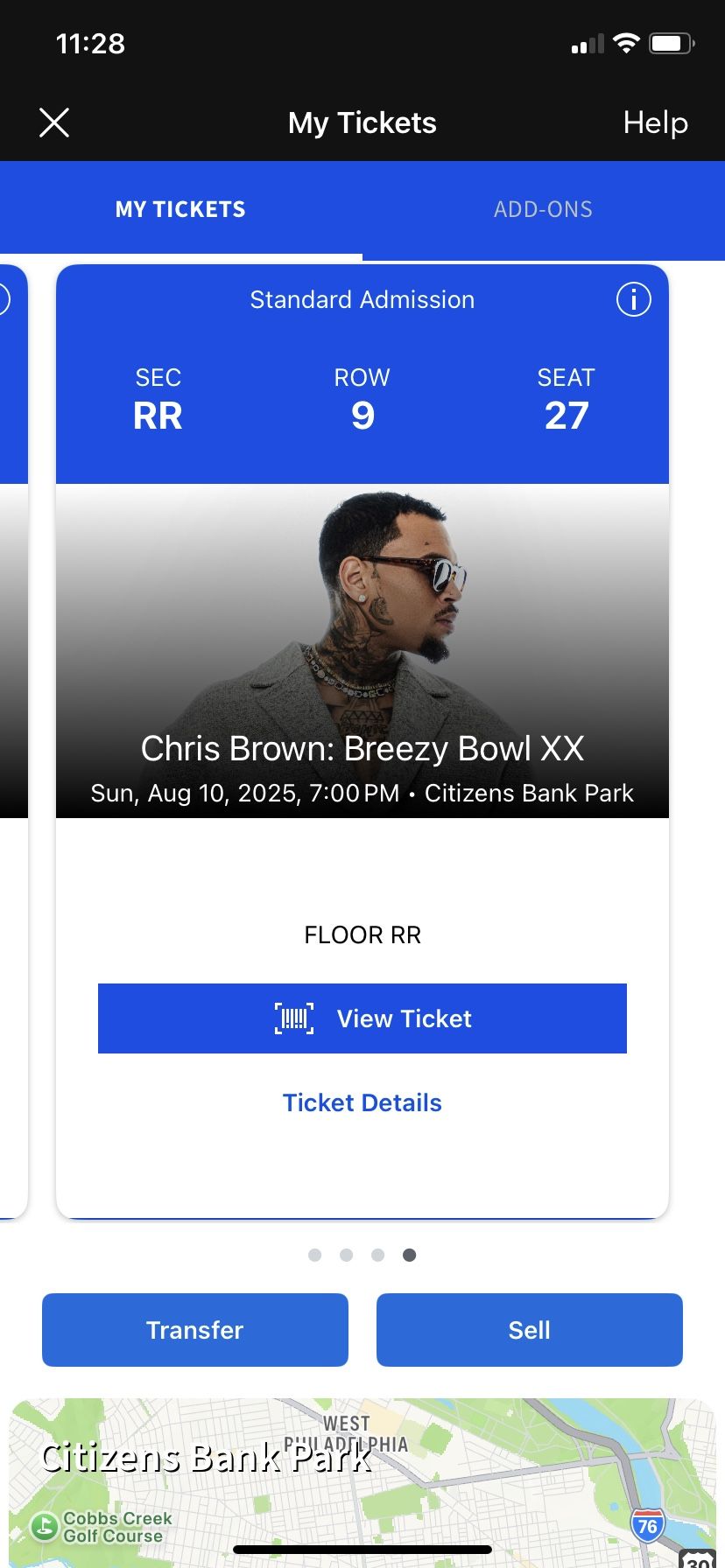 chris brown tix 4 sale