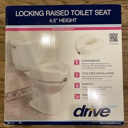 Medical Plastic Raised Toilet Seat