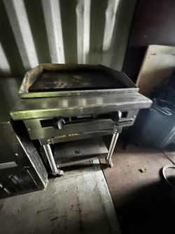 Thermatek Gas Griddle With Stand Stainless Steel