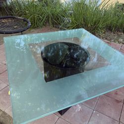 Glass Dining Table 
