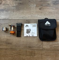 Ozark Trail 4PC All-in-1 Portable Camping Stove Stand & Adapter Set, Model 31408