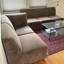Crate & Barrel Sofa Set 