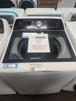 Profile 5.3 cu. ft. High-Efficiency Smart Top Load Washer in White with Quiet Wash Dynamic Balancing Technology