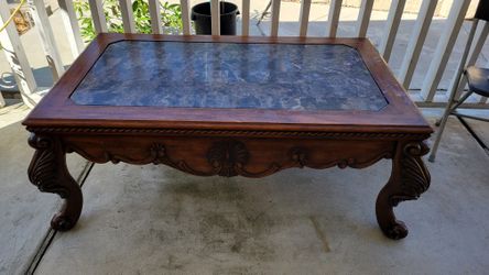 Marble Top Coffee Table