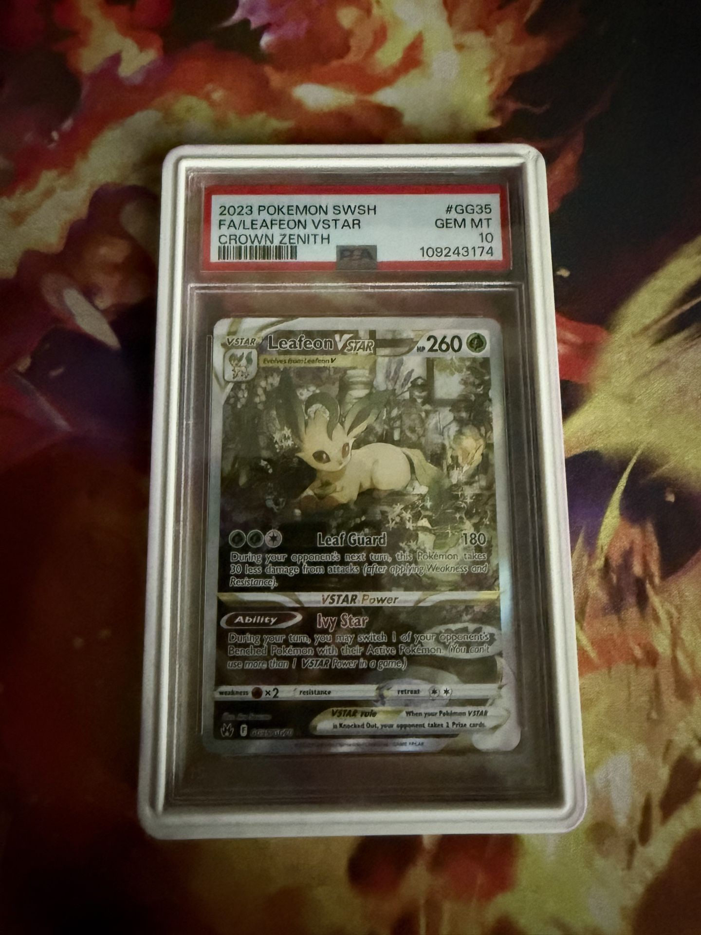 Leafeon V Star GG35